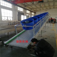 沖孔鏈板輸送機(jī)不銹鋼鏈板傳送機(jī)風(fēng)機(jī)冷卻傳送帶廠家