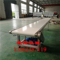 水平輸送皮帶輸送機(jī)綠色膠帶傳送機(jī)注塑機(jī)配套皮帶輸送機(jī)