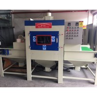 九江噴砂設備 平面輸送式自動噴砂機 電控箱外殼噴粉前處理