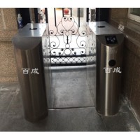 員工刷臉測溫通道擺閘