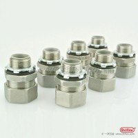 不銹鋼金屬直頭 NPT,G,M螺紋標準配套包塑金屬軟管